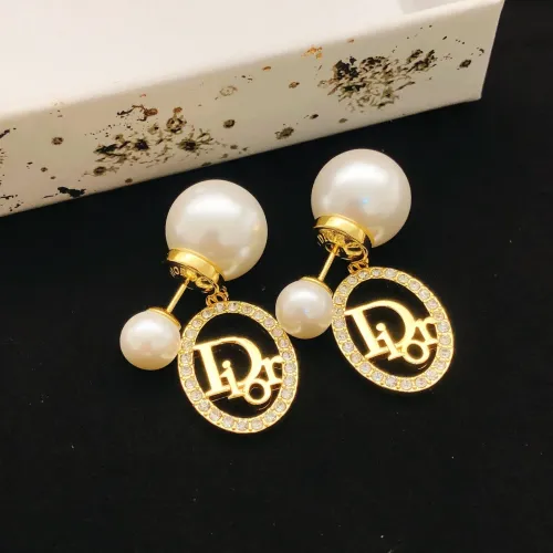Replica Christian Dior Earrings For Women #1459565 $27.00 USD for Wholesale