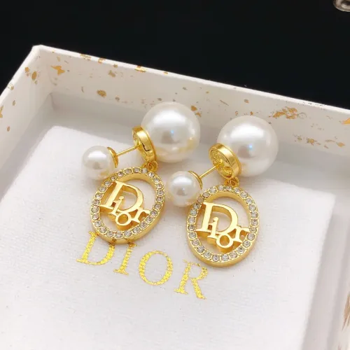 Replica Christian Dior Earrings For Women #1459565 $27.00 USD for Wholesale