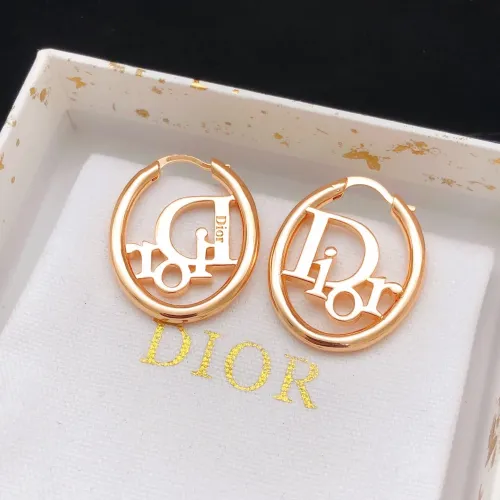 Replica Christian Dior Earrings For Women #1459571 $27.00 USD for Wholesale
