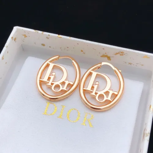 Replica Christian Dior Earrings For Women #1459571 $27.00 USD for Wholesale
