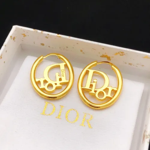 Replica Christian Dior Earrings For Women #1459572 $27.00 USD for Wholesale