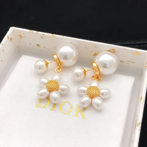 Replica Christian Dior Earrings For Women #1459574 $29.00 USD for Wholesale