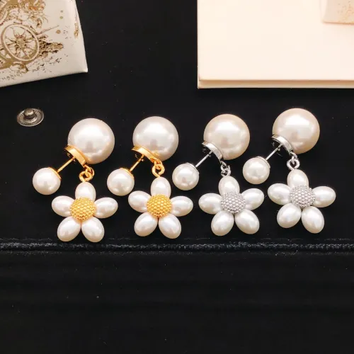 Replica Christian Dior Earrings For Women #1459574 $29.00 USD for Wholesale