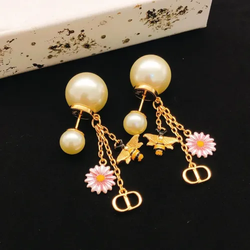 Replica Christian Dior Earrings For Women #1459575 $29.00 USD for Wholesale