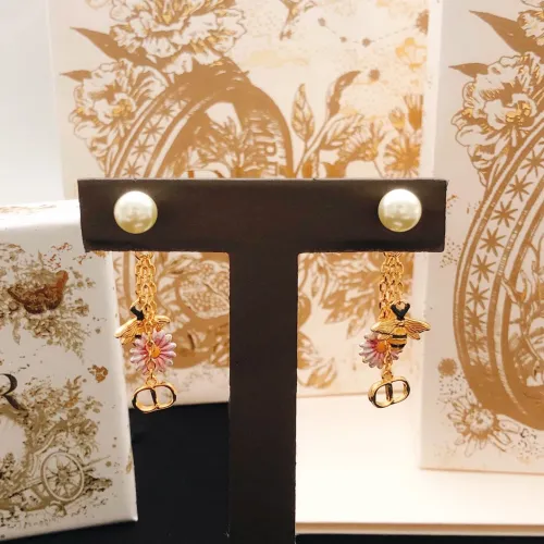 Replica Christian Dior Earrings For Women #1459575 $29.00 USD for Wholesale