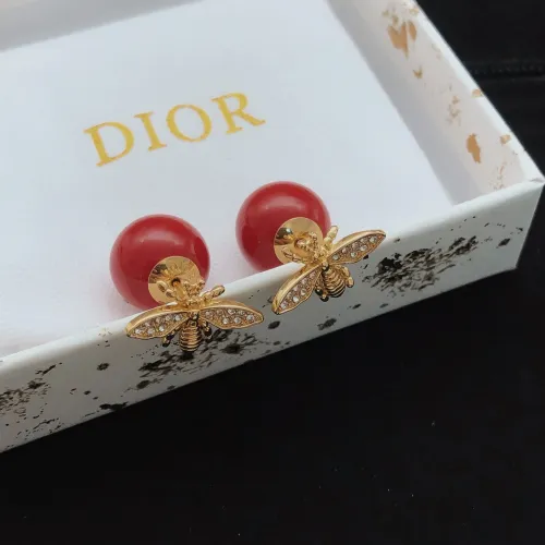 Replica Christian Dior Earrings For Women #1459705 $25.00 USD for Wholesale