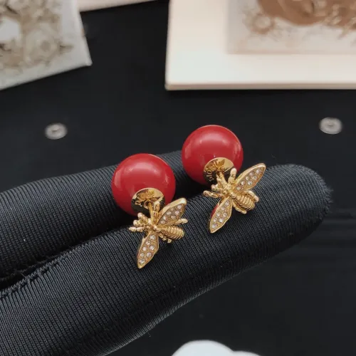 Replica Christian Dior Earrings For Women #1459705 $25.00 USD for Wholesale