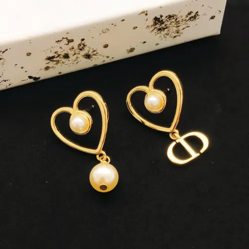 Replica Christian Dior Earrings For Women #1459708 $29.00 USD for Wholesale