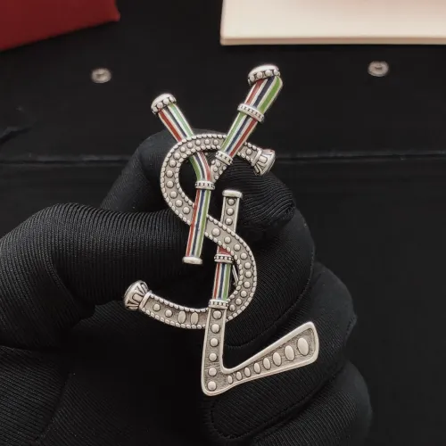 Cheap Yves Saint Laurent Brooches For Women #1459710, $$32.00 USD On Yves Saint Laurent Brooches