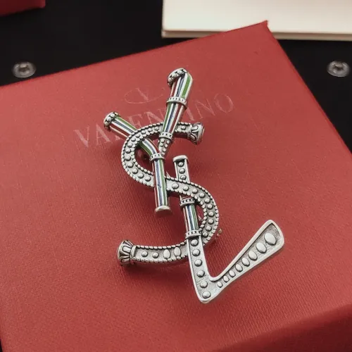 Replica Yves Saint Laurent Brooches For Women #1459710 $32.00 USD for Wholesale