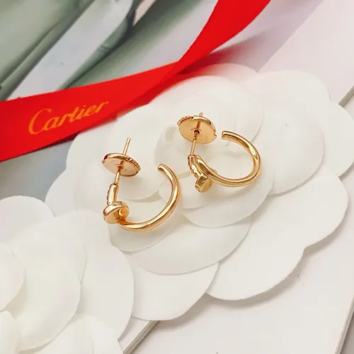 Replica Cartier Earrings For Women #1459842 $29.00 USD for Wholesale