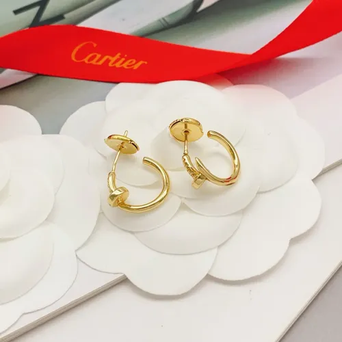 Replica Cartier Earrings For Women #1459843 $29.00 USD for Wholesale