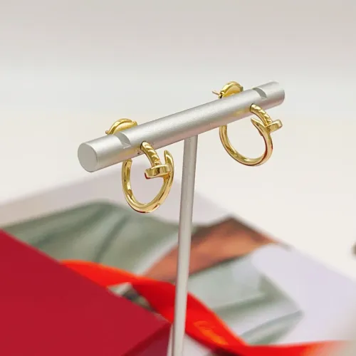 Replica Cartier Earrings For Women #1459843 $29.00 USD for Wholesale