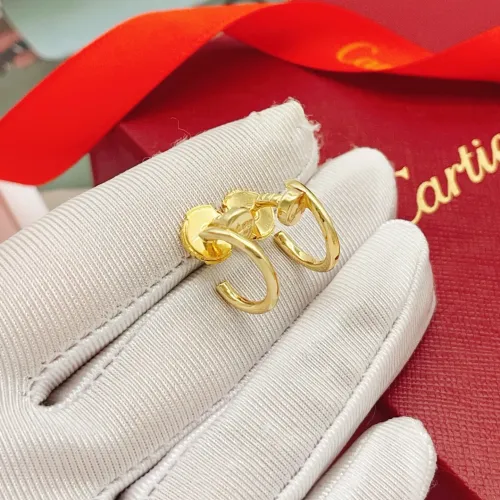 Replica Cartier Earrings For Women #1459843 $29.00 USD for Wholesale