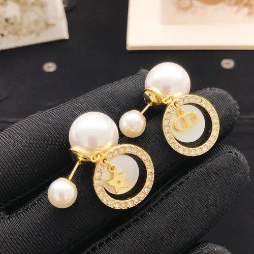 Replica Christian Dior Earrings For Women #1459884 $25.00 USD for Wholesale