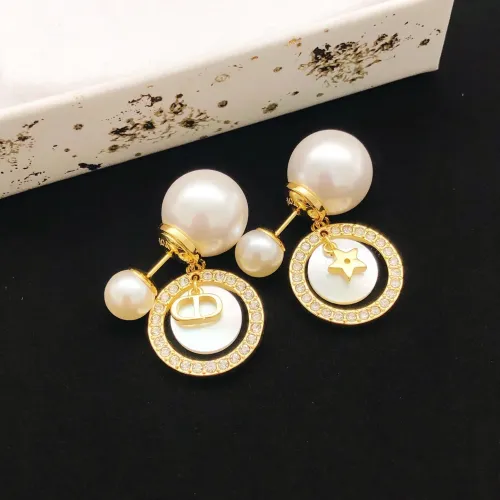 Replica Christian Dior Earrings For Women #1459884 $25.00 USD for Wholesale