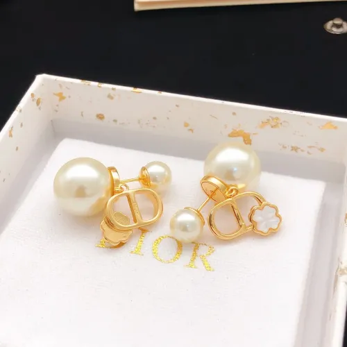 Replica Christian Dior Earrings For Women #1459887 $27.00 USD for Wholesale