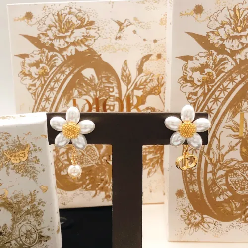 Replica Christian Dior Earrings For Women #1459888 $27.00 USD for Wholesale