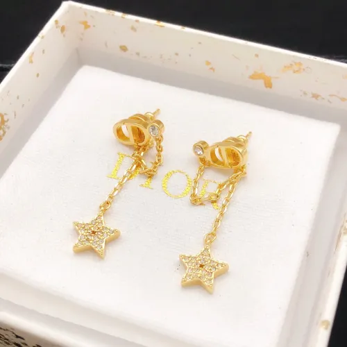 Replica Christian Dior Earrings For Women #1459936 $25.00 USD for Wholesale