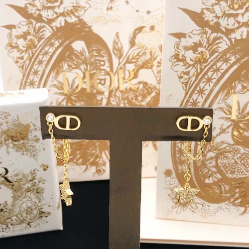 Replica Christian Dior Earrings For Women #1459936 $25.00 USD for Wholesale