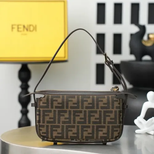 Replica Fendi AAA Quality Shoulder Bags For Women #1459995 $145.00 USD for Wholesale