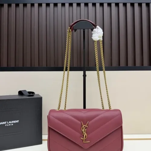 Cheap Yves Saint Laurent YSL AAA Quality Shoulder Bags For Women #1460001, $$98.00 USD On Yves Saint Laurent YSL AAA Quality Shoulder Bags