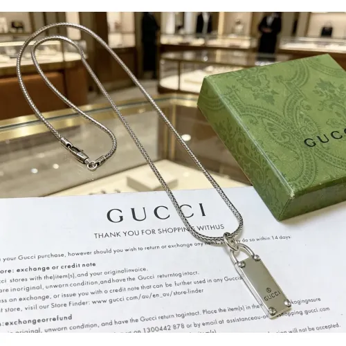 Replica Gucci Necklaces #1460005 $40.00 USD for Wholesale