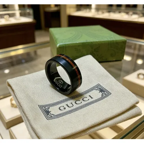 Replica Gucci Rings For Men #1460045 $38.00 USD for Wholesale