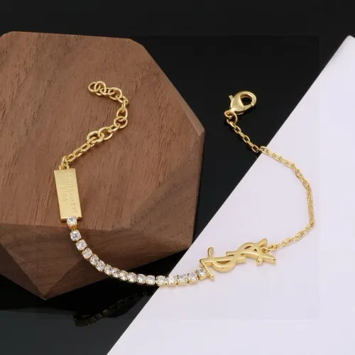 Cheap Yves Saint Laurent YSL Bracelets For Women #1460123, $$25.00 USD On Yves Saint Laurent YSL Bracelets