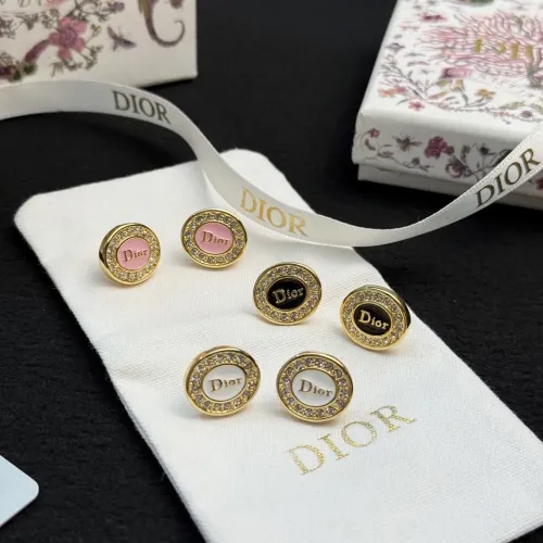 Replica Christian Dior Earrings For Women #1460127 $25.00 USD for Wholesale