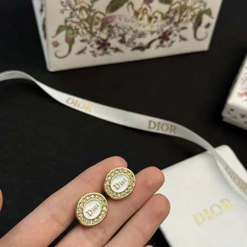 Replica Christian Dior Earrings For Women #1460127 $25.00 USD for Wholesale