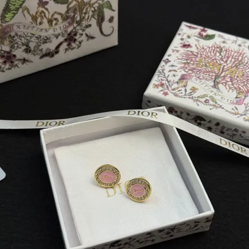 Replica Christian Dior Earrings For Women #1460128 $25.00 USD for Wholesale