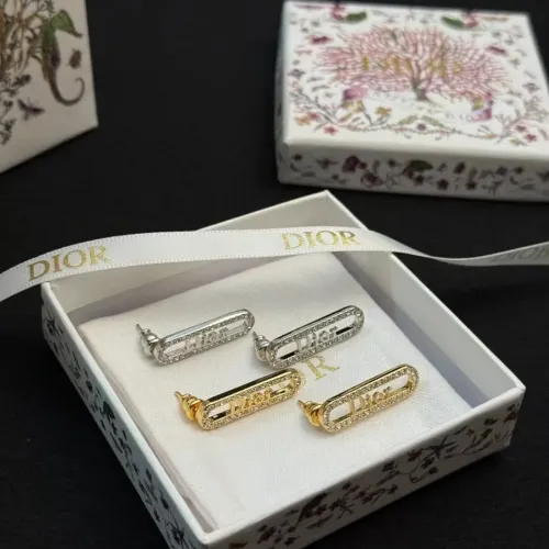 Replica Christian Dior Earrings For Women #1460131 $25.00 USD for Wholesale
