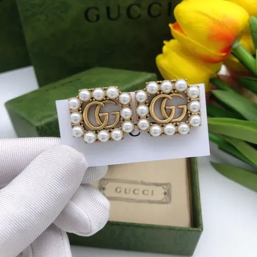 Replica Gucci Earrings For Women #1460153 $27.00 USD for Wholesale