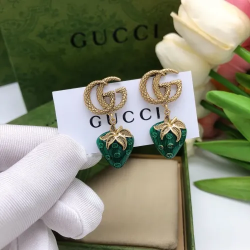 Replica Gucci Earrings For Women #1460156 $27.00 USD for Wholesale