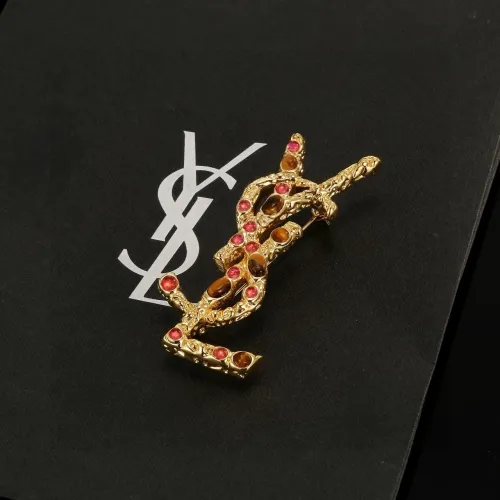 Replica Yves Saint Laurent Brooches For Women #1460165 $29.00 USD for Wholesale