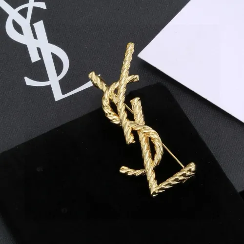 Cheap Yves Saint Laurent Brooches For Women #1460166, $$27.00 USD On Yves Saint Laurent Brooches