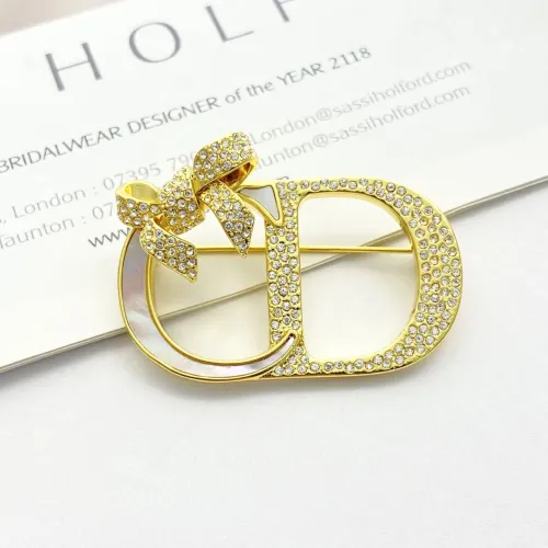 Replica Christian Dior Brooches For Women #1460199 $42.00 USD for Wholesale
