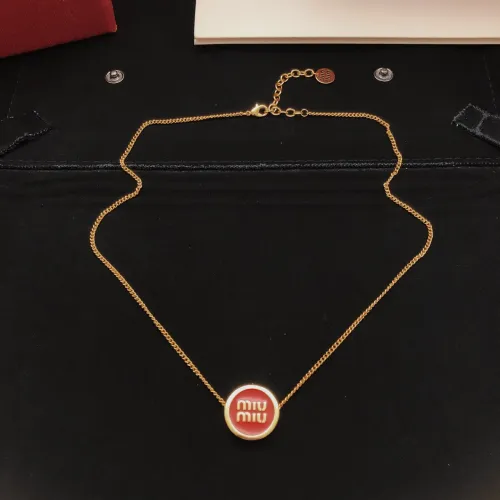 Cheap MIU MIU Necklaces #1460218, $$27.00 USD On MIU MIU Necklaces