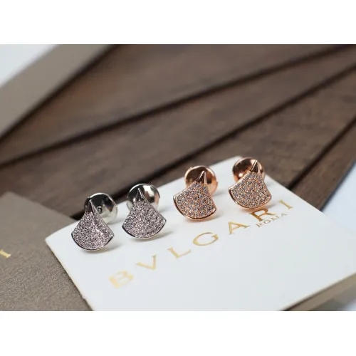 Replica Bvlgari Earrings For Women #1460333 $29.00 USD for Wholesale