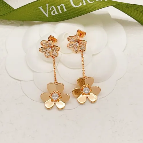 Cheap Van Cleef &amp; Arpels Earrings For Women #1460356, $$38.00 USD On Van Cleef &amp; Arpels Earrings