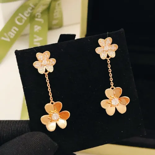 Replica Van Cleef & Arpels Earrings For Women #1460356 $38.00 USD for Wholesale