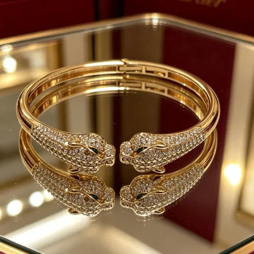 Replica Cartier bracelets #1460366 $52.00 USD for Wholesale