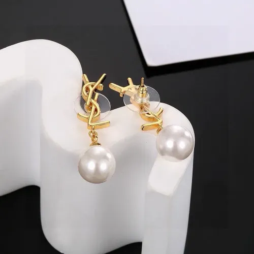 Replica Yves Saint Laurent YSL Earrings For Women #1460410 $25.00 USD for Wholesale