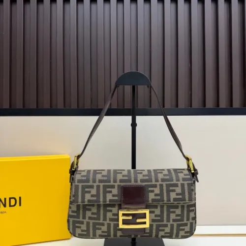 Cheap Fendi AAA Quality Shoulder Bags For Women #1460466, $$82.00 USD On Fendi AAA Quality Shoulder Bags