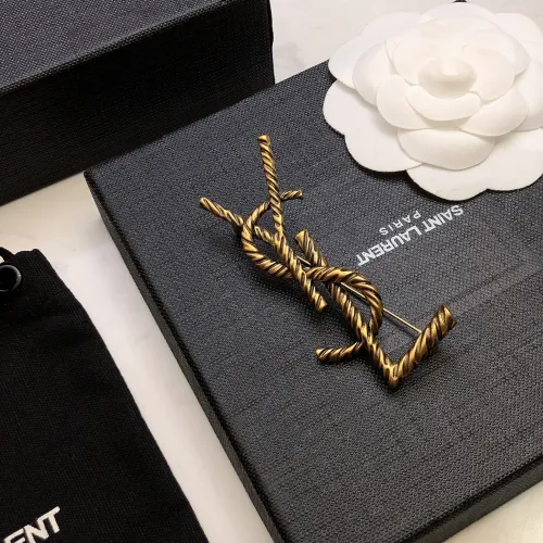 Cheap Yves Saint Laurent Brooches For Women #1460474, $$27.00 USD On Yves Saint Laurent Brooches