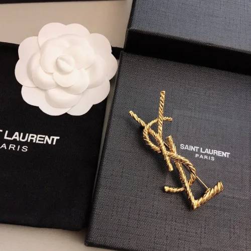 Cheap Yves Saint Laurent Brooches For Women #1460482, $$29.00 USD On Yves Saint Laurent Brooches