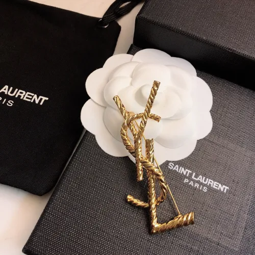 Replica Yves Saint Laurent Brooches For Women #1460482 $29.00 USD for Wholesale