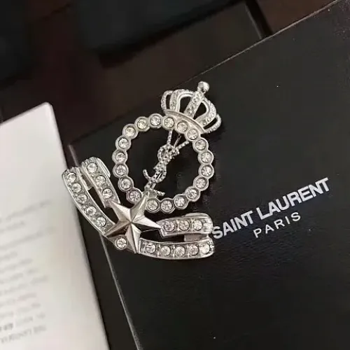 Cheap Yves Saint Laurent Brooches For Women #1460483, $$29.00 USD On Yves Saint Laurent Brooches