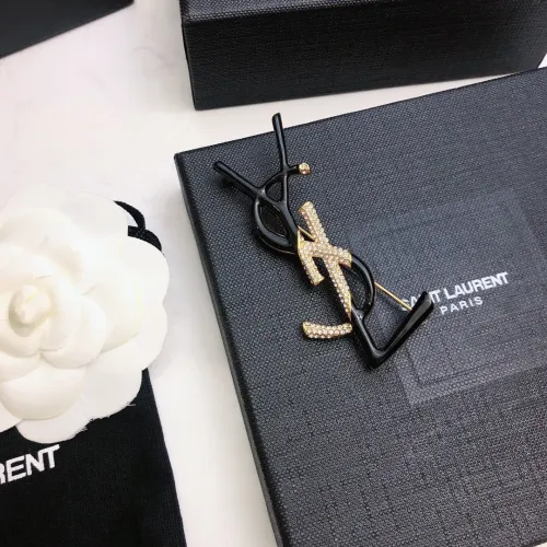 Cheap Yves Saint Laurent Brooches For Women #1460484, $$32.00 USD On Yves Saint Laurent Brooches